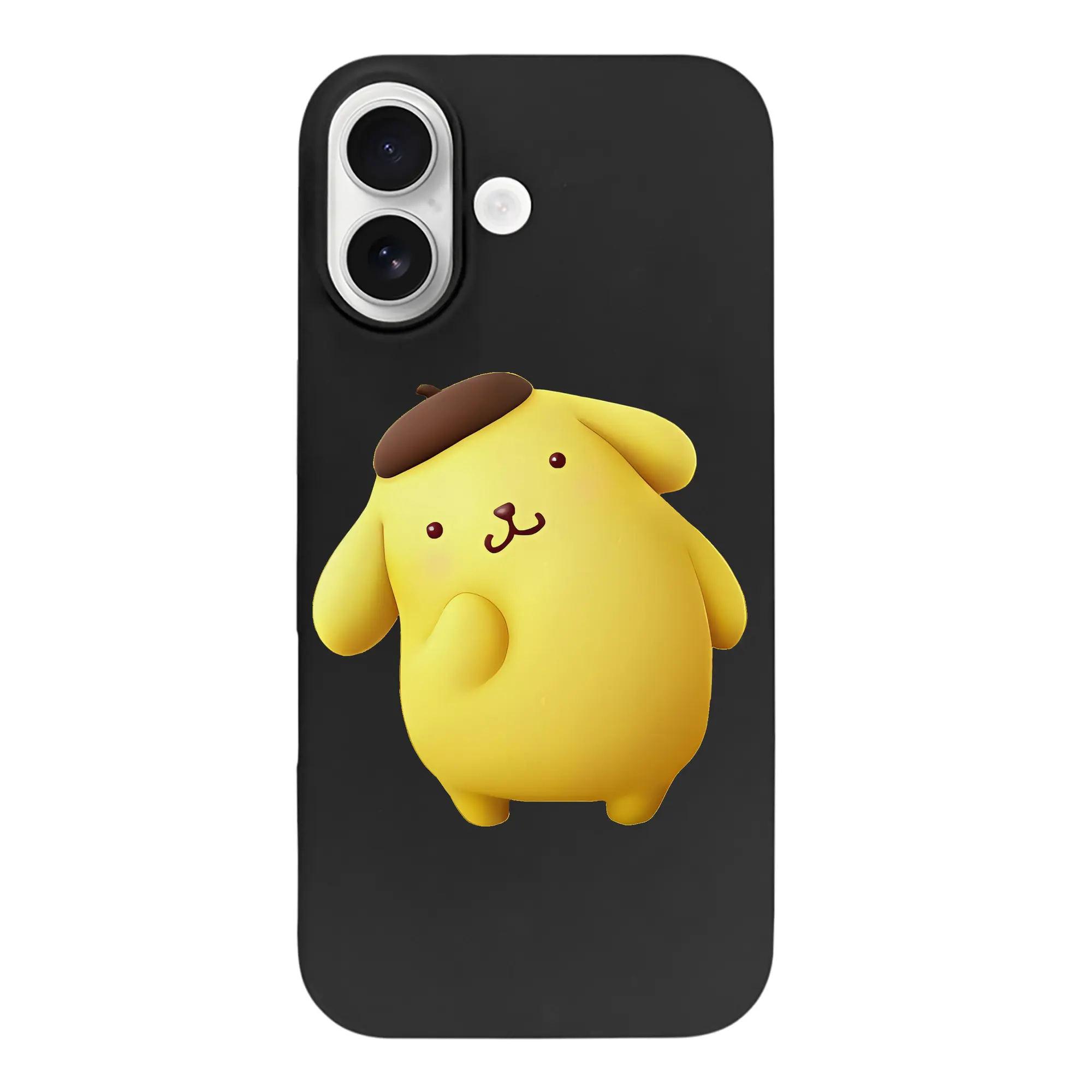 サンリオ グッズ,ポムポムプリン - iPhone 17 シリーズ シリコンケース 薄型 耐衝撃 指紋防止 ソフトタッチカバー 精密フィット 傷防止 保護ケース iPhone 17/17 Air/17 Pro/17 Pro Max 対応